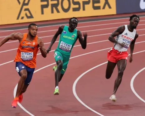 The Young Sprinter Bows Out After Fourth-Place Result in Heats
